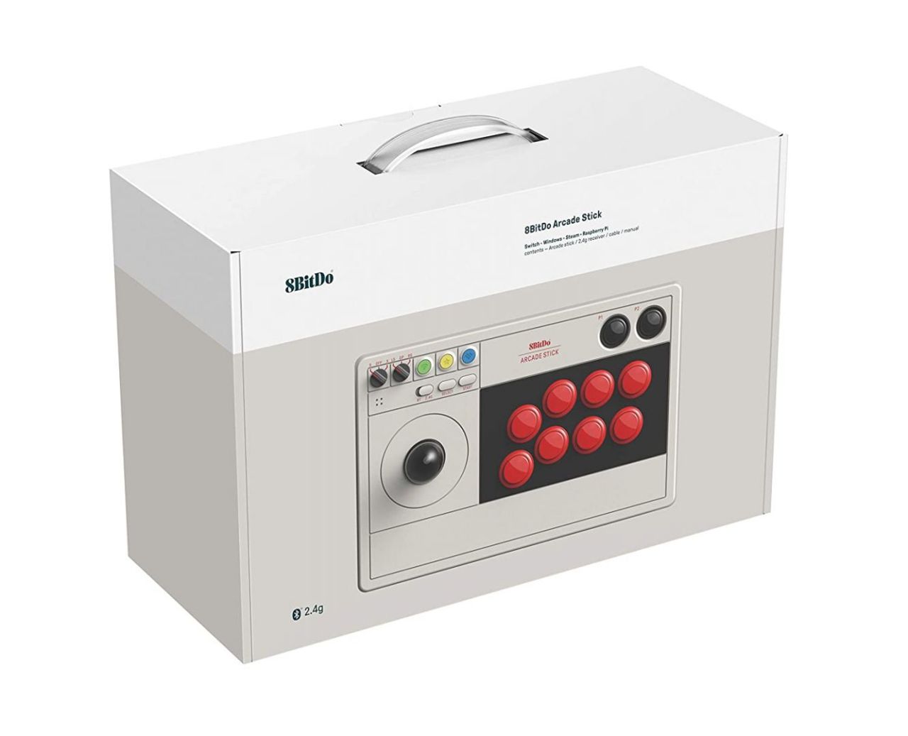 8BitDo Arcade Stick Joystick Grey