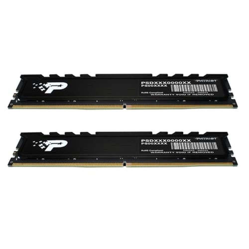 Patriot 16GB DDR5 5600MHz Kit(2x8GB) Premium Black Patriot 16GB DDR5 5600MHz Kit(2x8GB) Premium Black