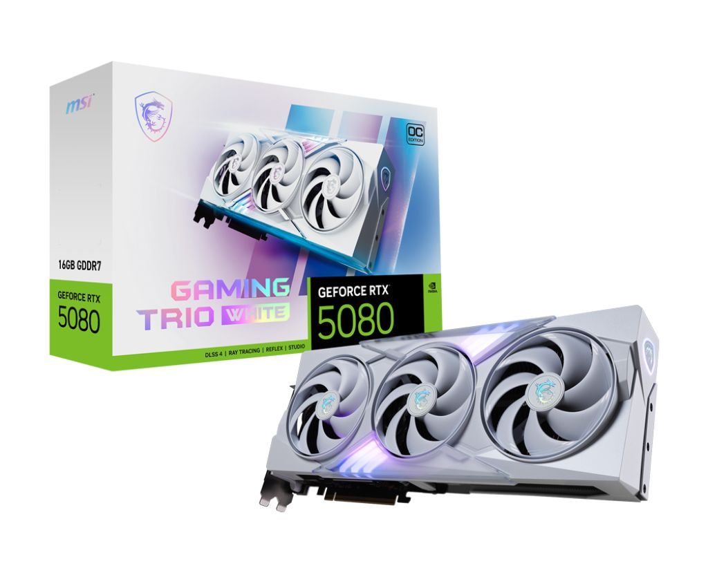 Msi RTX5080 16G GAMING TRIO OC WHITE