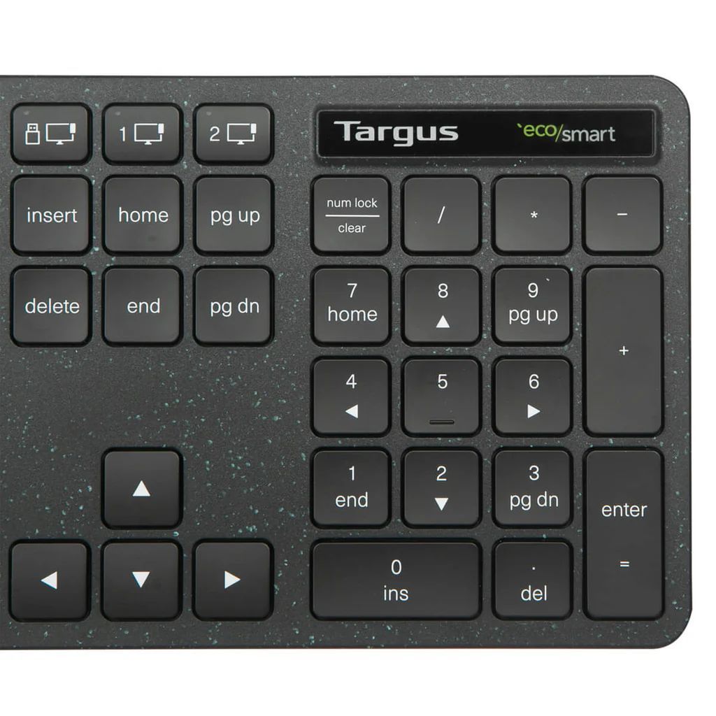 Targus Full-Size Wireless EcoSmart Keyboard Black UK