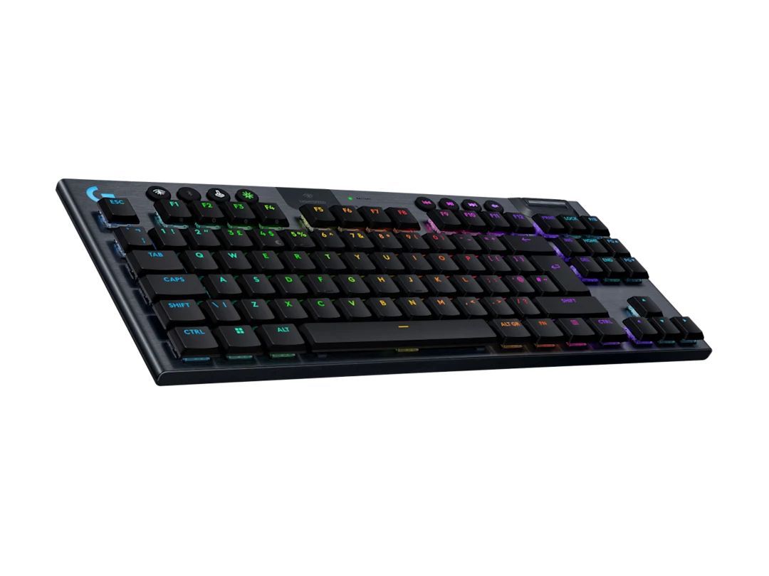 Logitech G915 X LIGHTSPEED TKL Wireless Mechanical Tactile Gaming RGB Keyboard Black US Logitech G915 X LIGHTSPEED TKL Wireless Mechanical Tactile Gaming RGB Keyboard Black US