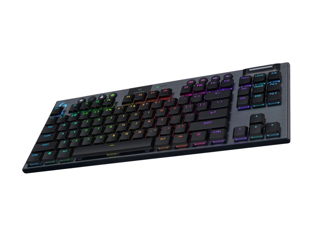 Logitech G915 X LIGHTSPEED TKL Wireless Mechanical Tactile Gaming RGB Keyboard Black US Logitech G915 X LIGHTSPEED TKL Wireless Mechanical Tactile Gaming RGB Keyboard Black US