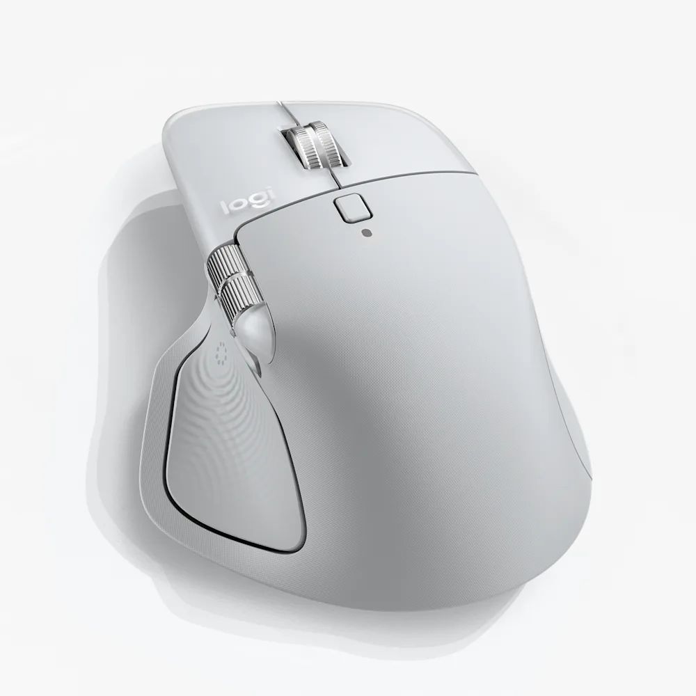Logitech MX Master 4 for Mac White Silver