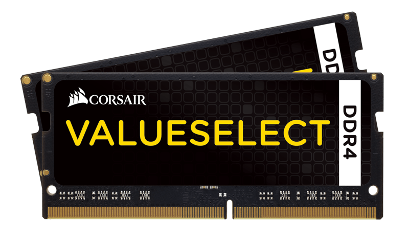Corsair 16GB DDR4 2133MHz Kit (2x8GB) SODIMM Value Select Corsair 16GB DDR4 2133MHz Kit (2x8GB) SODIMM Value Select