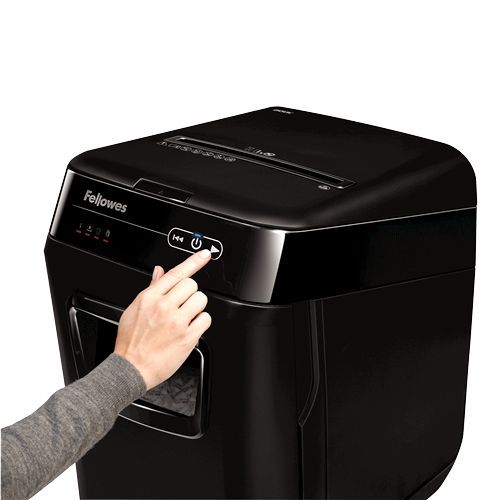 Fellowes AutoMax 200C Iratmegsemmisítő Black Fellowes AutoMax 200C Iratmegsemmisítő Black