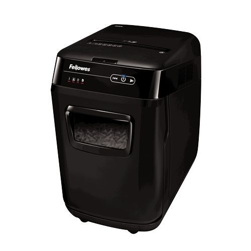Fellowes AutoMax 200C Iratmegsemmisítő Black Fellowes AutoMax 200C Iratmegsemmisítő Black
