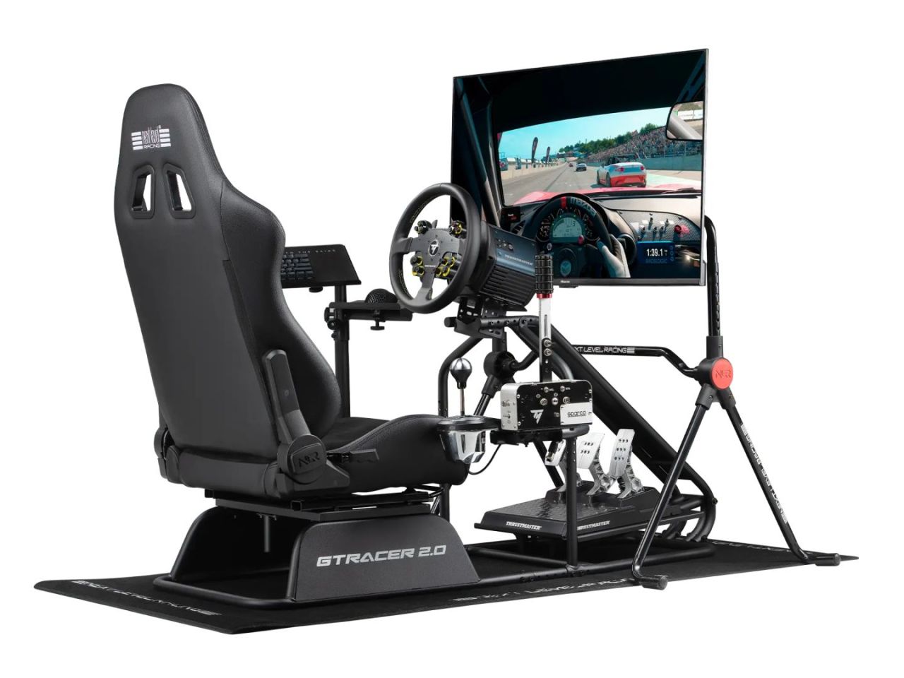 Next Level Racing GT Racer 2.0 Cockpit Black Next Level Racing GT Racer 2.0 Cockpit Black