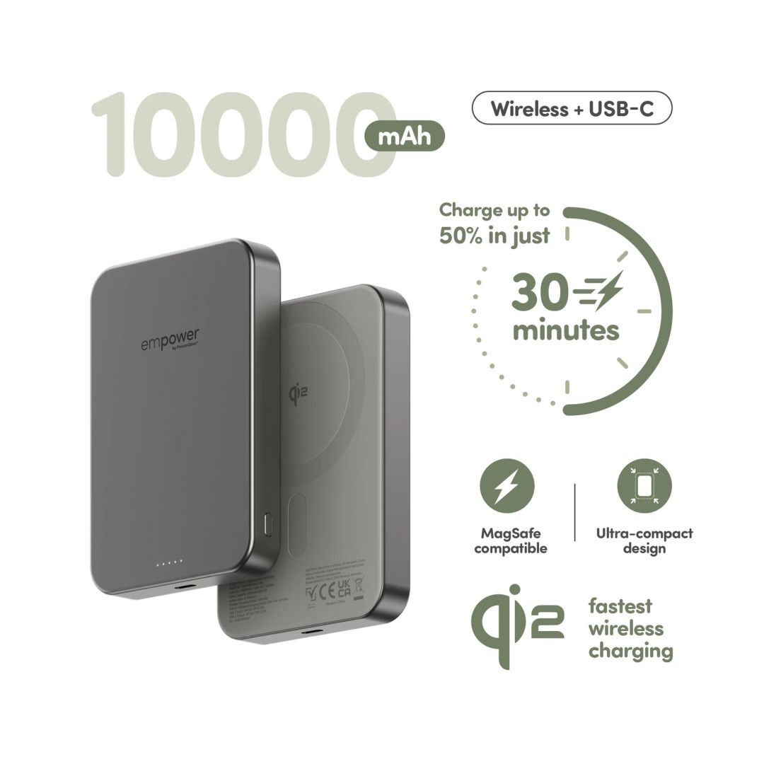 PanzerGlass empower 10000mAh PowerBank Titanium PanzerGlass empower 10000mAh PowerBank Titanium