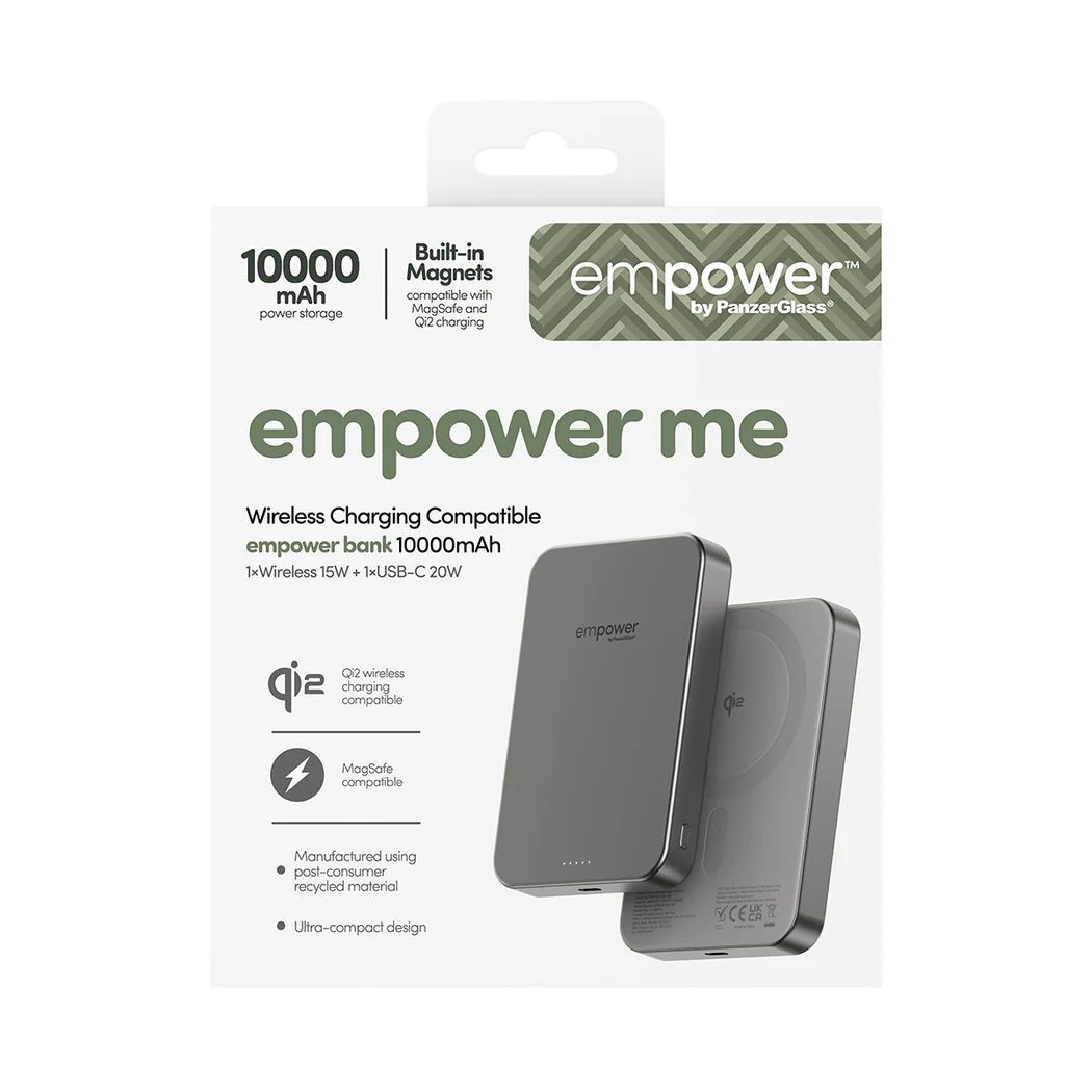 PanzerGlass empower 10000mAh PowerBank Titanium PanzerGlass empower 10000mAh PowerBank Titanium