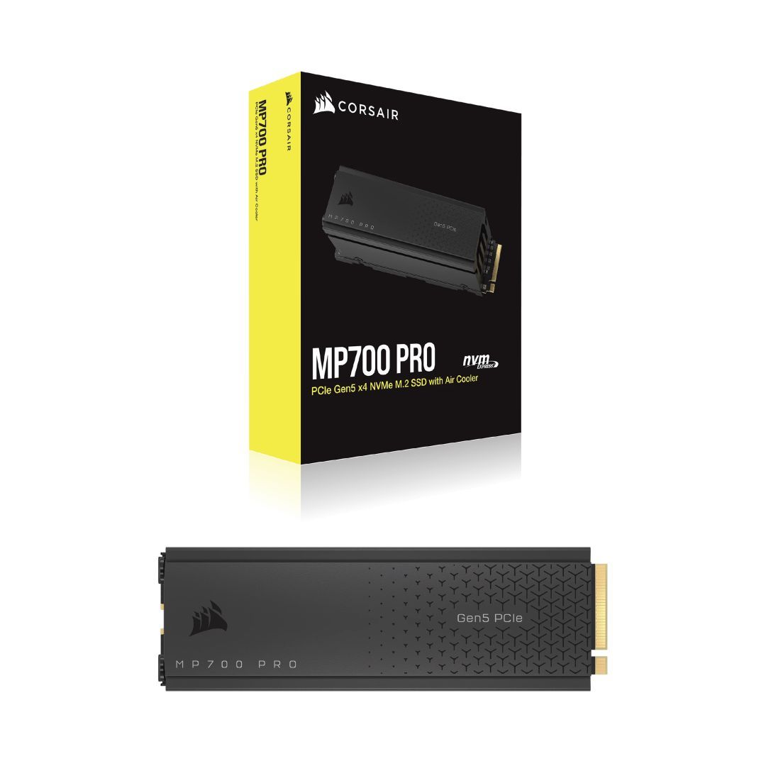 Corsair 2TB M.2 2280 NVMe MP700 PRO with Air Cooler Corsair 2TB M.2 2280 NVMe MP700 PRO with Air Cooler