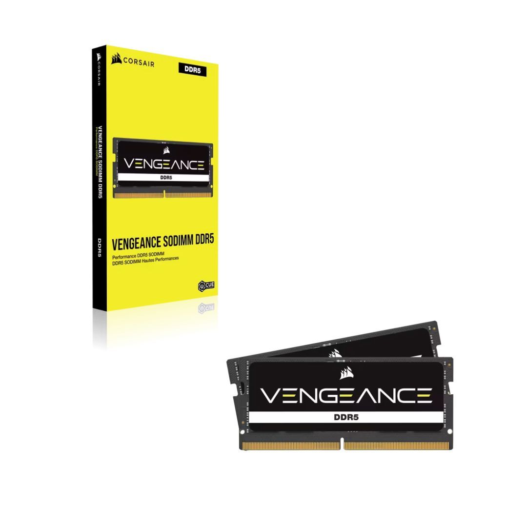 Corsair 32GB DDR5 5600MHz SODIMM Vengeance Black