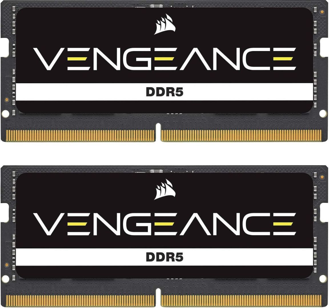 Corsair 96GB DDR5 5200MHz Kit(2x48GB) SODIMM Vengeance Black Corsair 96GB DDR5 5200MHz Kit(2x48GB) SODIMM Vengeance Black