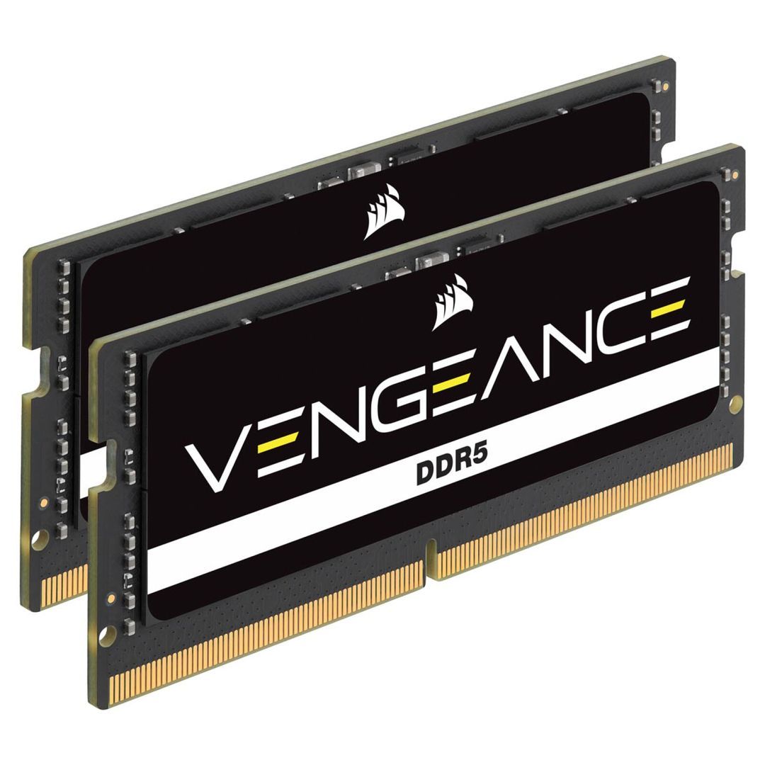 Corsair 64GB DDR5 5600MHz Kit(2x32GB) SODIMM Vengeance Corsair 64GB DDR5 5600MHz Kit(2x32GB) SODIMM Vengeance