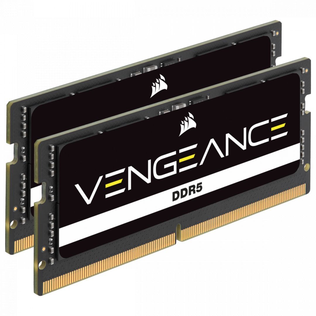 Corsair 64GB DDR5 4800MHz Kit(2x32GB) SODIMM Vengeance Corsair 64GB DDR5 4800MHz Kit(2x32GB) SODIMM Vengeance