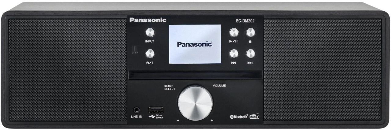 Panasonic SC-DM202EG-K Compact Micro System Black Panasonic SC-DM202EG-K Compact Micro System Black