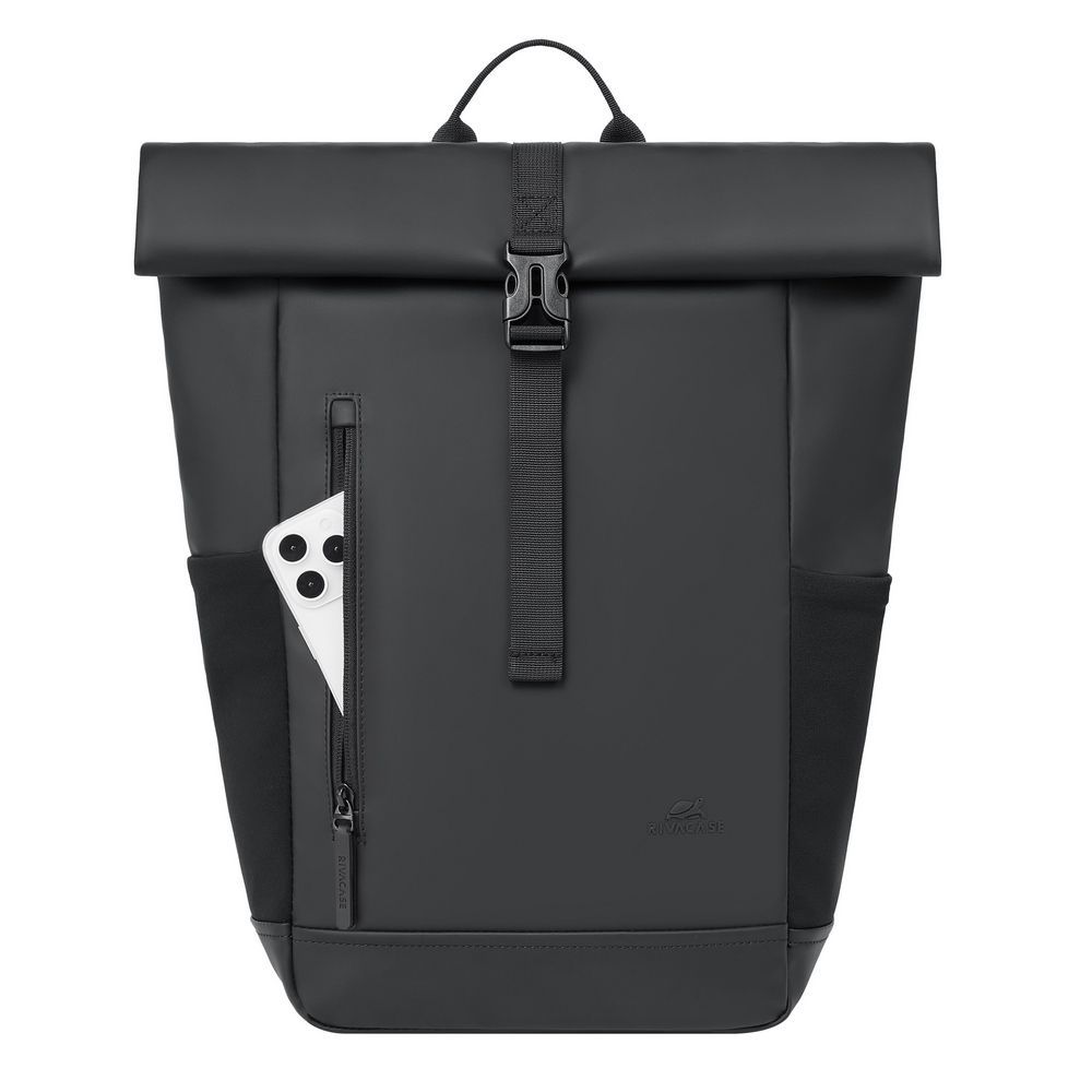 RivaCase 7826 ECO 17L Roll top Notebook Backpack 14" Black