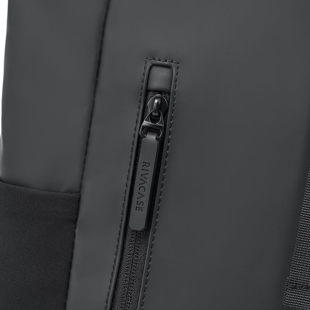RivaCase 7826 ECO 17L Roll top Notebook Backpack 14" Black