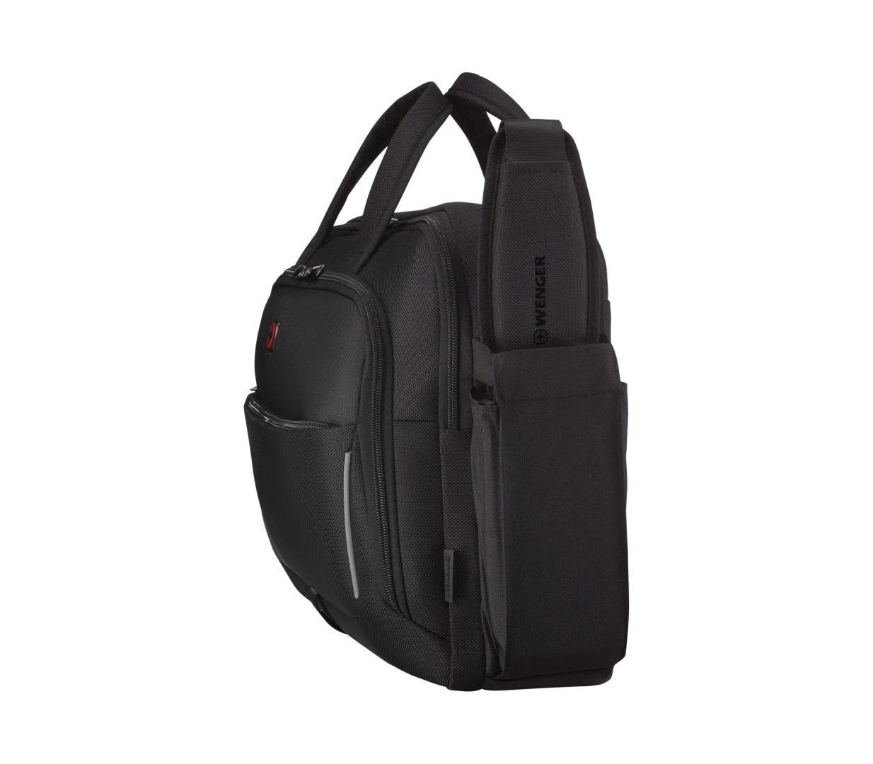 Wenger Meteor Brief 17" Laptop Briefcase with Tablet Pocket Black Wenger Meteor Brief 17" Laptop Briefcase with Tablet Pocket Black