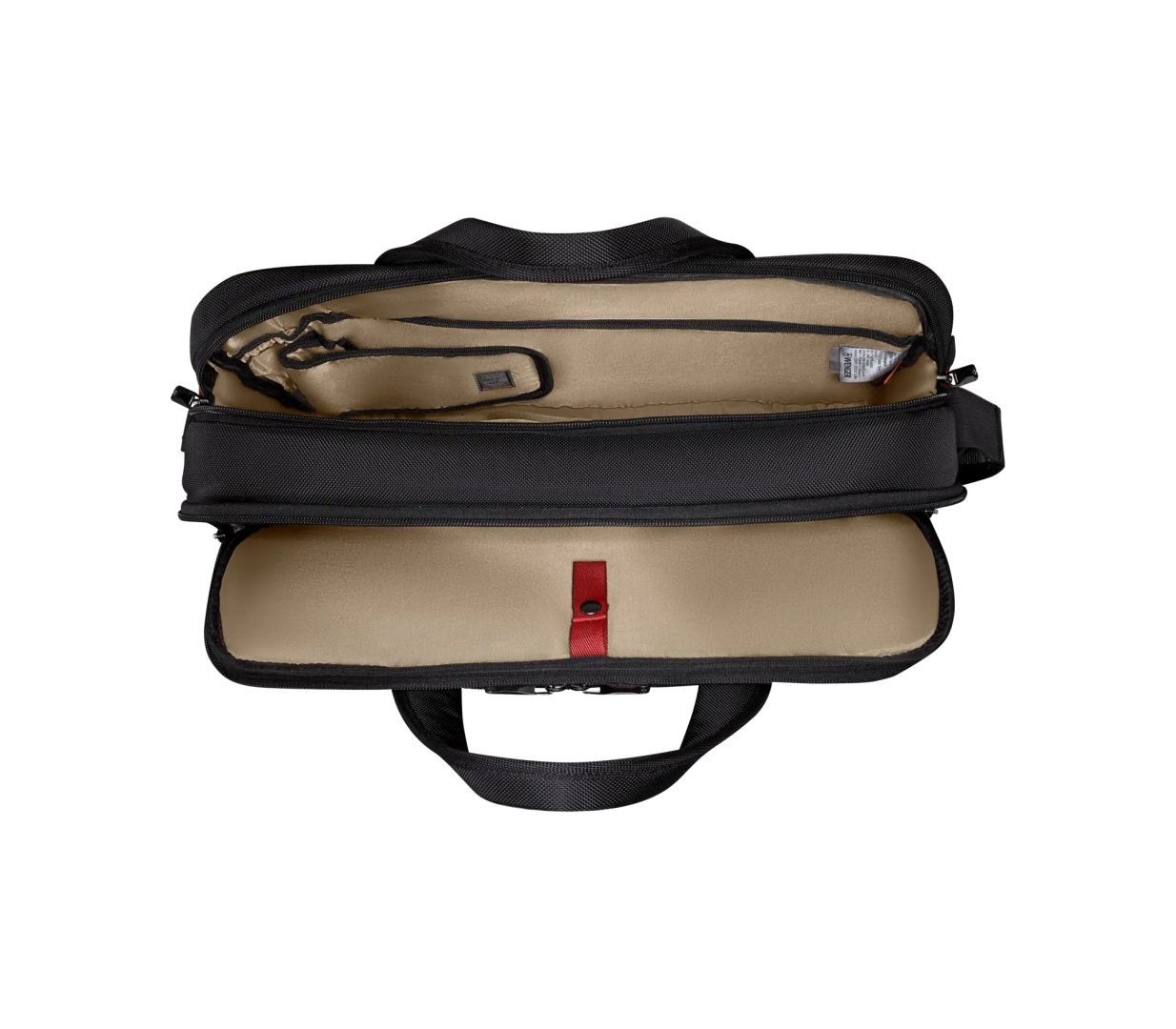 Wenger Meteor Brief 17" Laptop Briefcase with Tablet Pocket Black Wenger Meteor Brief 17" Laptop Briefcase with Tablet Pocket Black