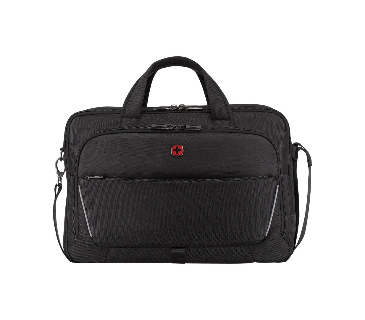 Wenger Meteor Brief 17" Laptop Briefcase with Tablet Pocket Black Wenger Meteor Brief 17" Laptop Briefcase with Tablet Pocket Black