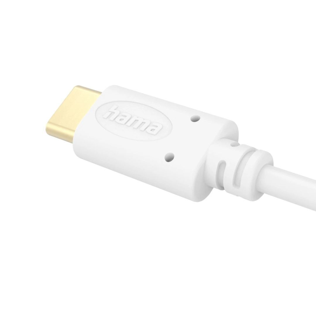 Hama USB-C to USB-C cable 1,5m White Hama USB-C to USB-C cable 1,5m White
