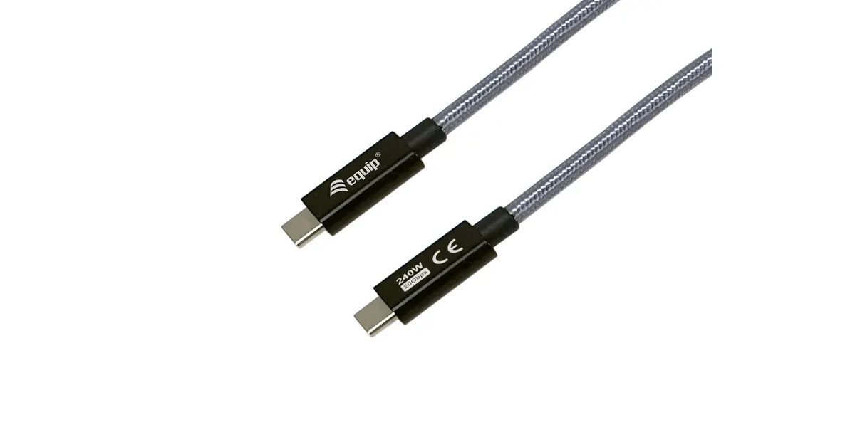 EQuip USB 3.2 Gen 2x2 C to C Cable 2m Black