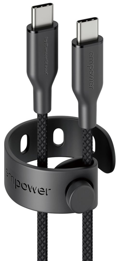 PanzerGlass Magnetic 240W USB-C to USB-C cable 1,5m Black PanzerGlass Magnetic 240W USB-C to USB-C cable 1,5m Black