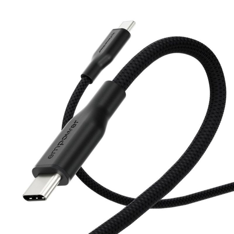 PanzerGlass 60W USB-C to USB-C USB 2.0 cable 2m Black PanzerGlass 60W USB-C to USB-C USB 2.0 cable 2m Black