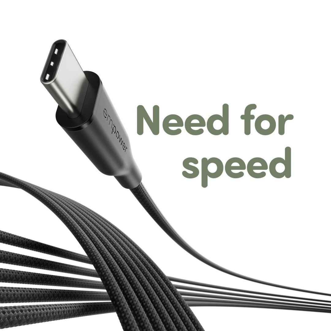 PanzerGlass 60W USB-C to USB-C USB 2.0 cable 1,2m Black PanzerGlass 60W USB-C to USB-C USB 2.0 cable 1,2m Black