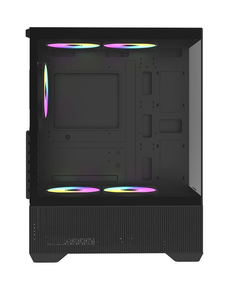 RaidMax i802 Air Tempered Glass Black