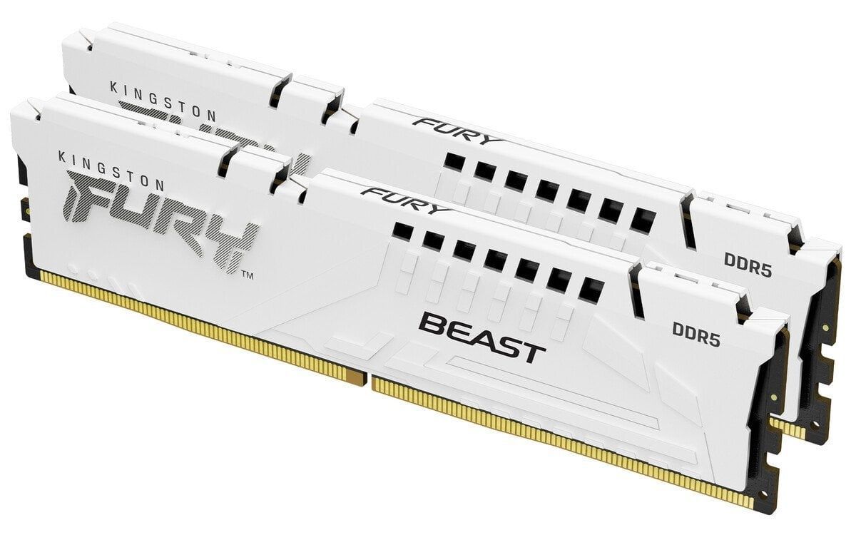 Kingston 64GB DDR5 6400MHz Kit(2x32GB) Fury Beast Expo White