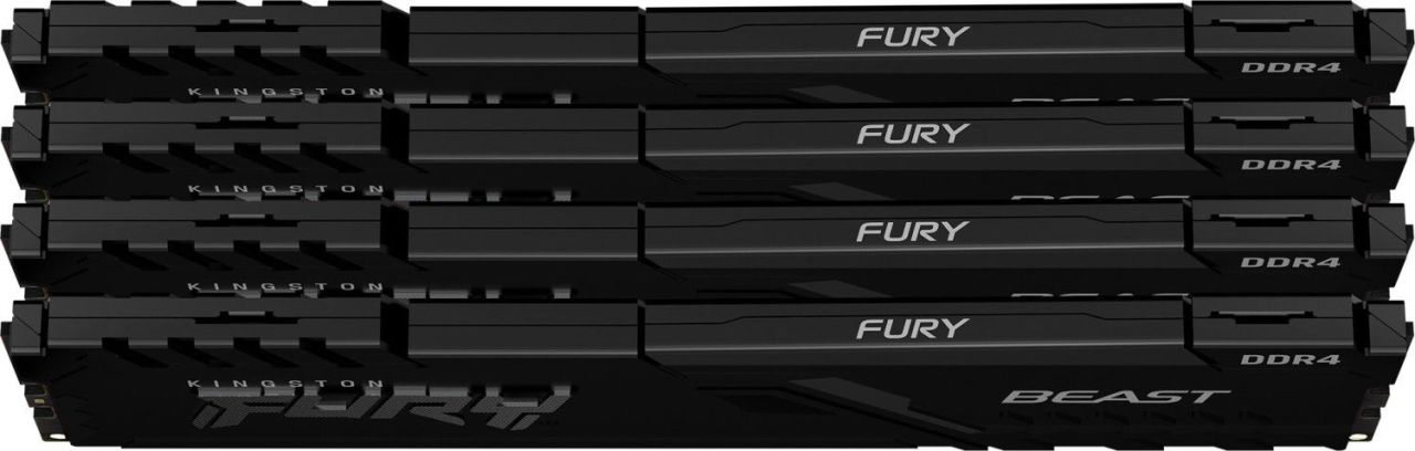 Kingston 64GB DDR4 3600MHz Kit(4x16GB) Fury Beast