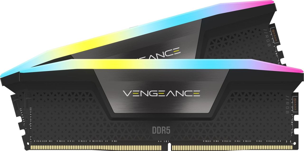 Corsair 96GB DDR5 7200MHz Kit(2x48GB) Vengeance RGB Black Corsair 96GB DDR5 7200MHz Kit(2x48GB) Vengeance RGB Black