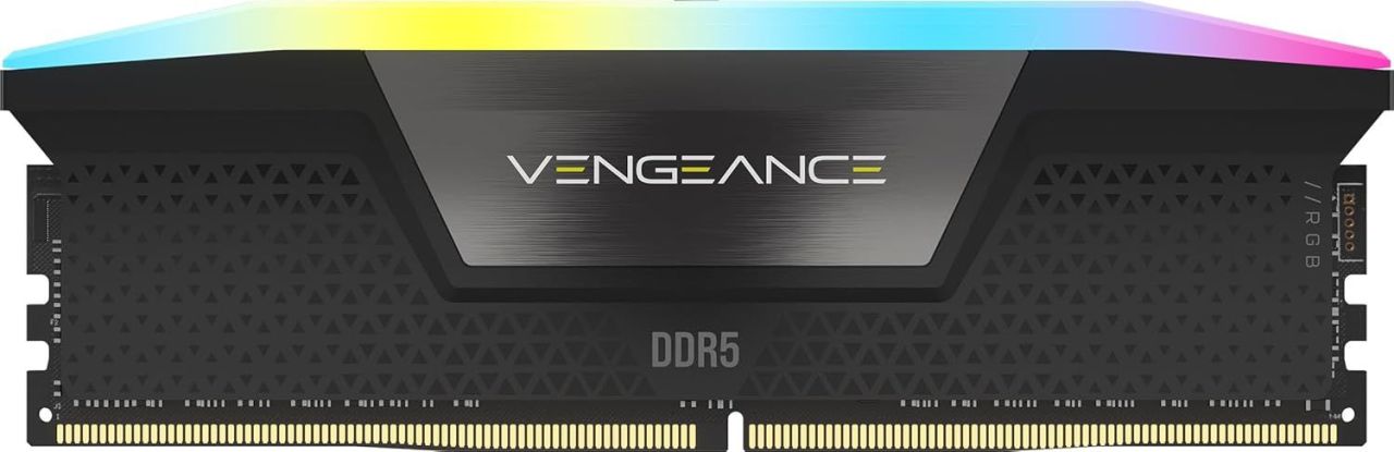 Corsair 16GB DDR5 5600MHz Vengeance RGB Black Corsair 16GB DDR5 5600MHz Vengeance RGB Black