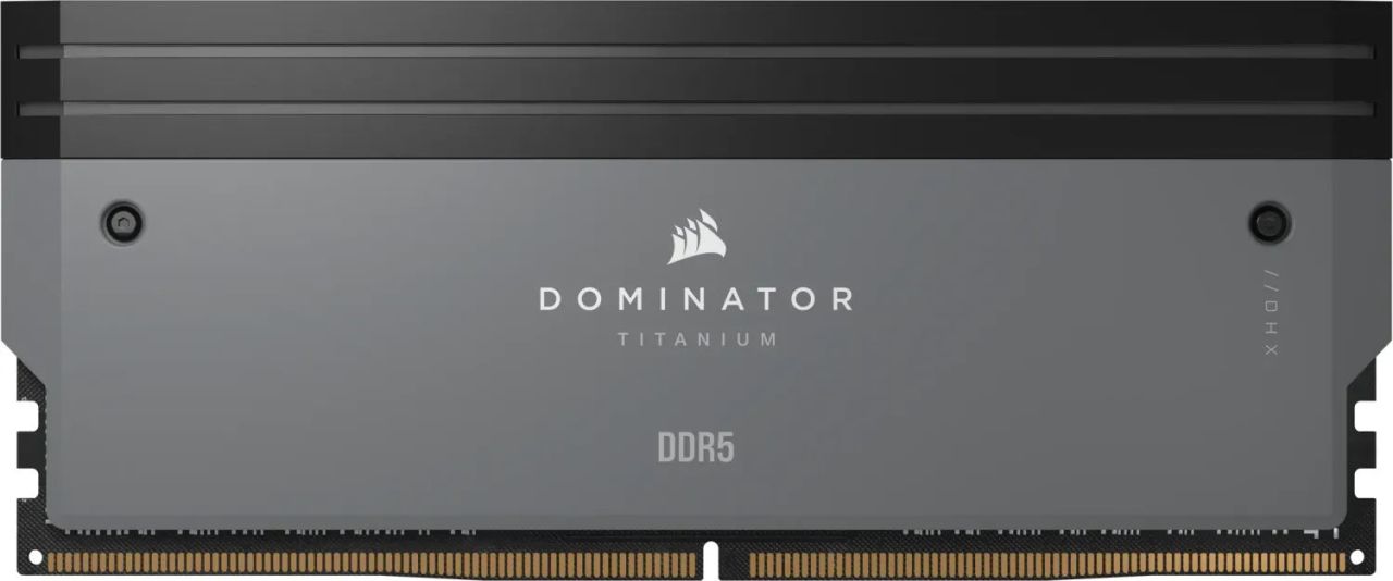 Corsair 64GB DDR5 6000MHz Kit(2x32GB) Dominator Titanium RGB Black