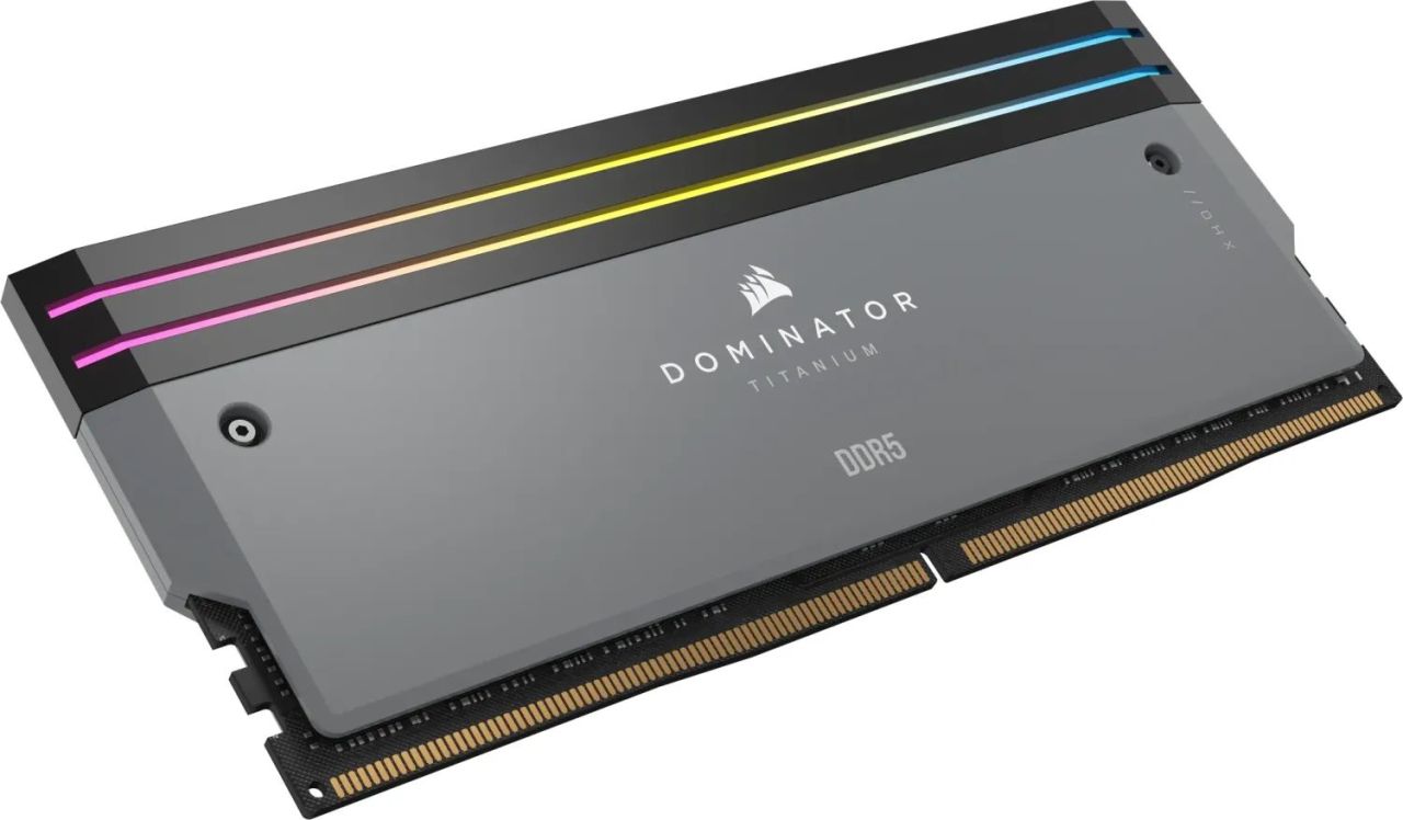 Corsair 64GB DDR5 6000MHz Kit(2x32GB) Dominator Titanium RGB Black