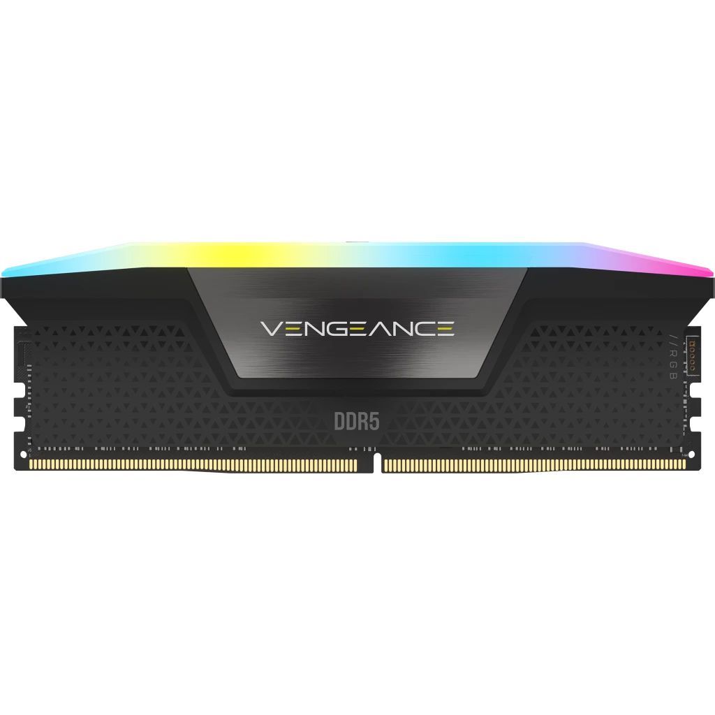 Corsair 64GB DDR5 6600MHz Kit(2x32GB) Vengeance RGB Black Corsair 64GB DDR5 6600MHz Kit(2x32GB) Vengeance RGB Black