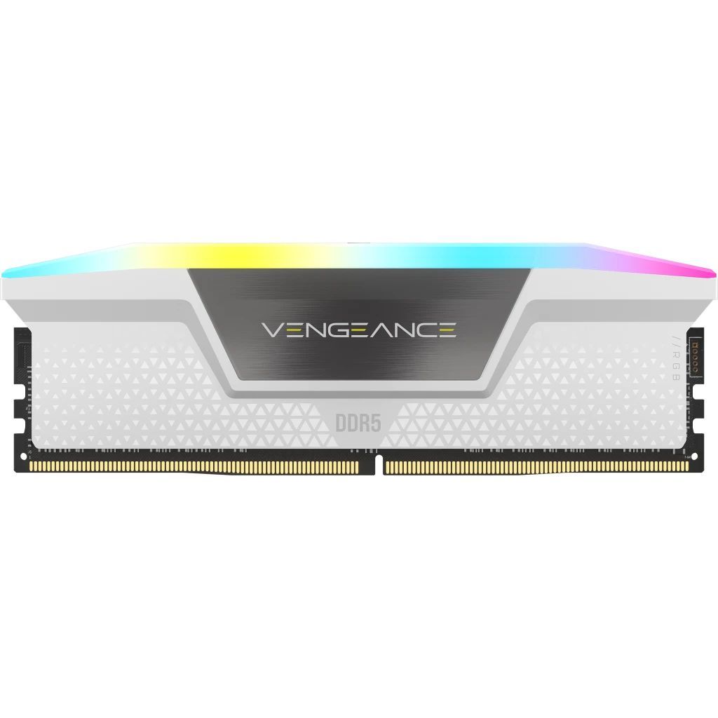 Corsair 32GB DDR5 6400MHz Kit(2x16GB) Vengeance RGB White Corsair 32GB DDR5 6400MHz Kit(2x16GB) Vengeance RGB White