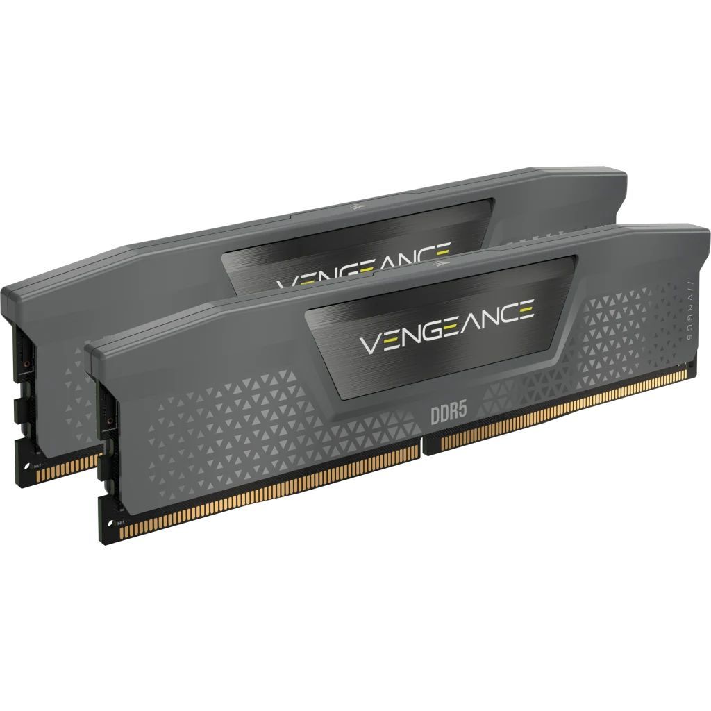 Corsair 64GB DDR5 6000MHz Kit(2x32GB) Vengeance Cool Grey Corsair 64GB DDR5 6000MHz Kit(2x32GB) Vengeance Cool Grey