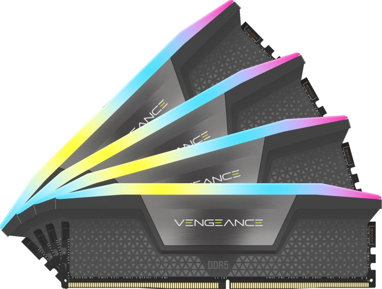 Corsair 64GB DDR5 5600MHz Kit(4x16GB) Vengeance RGB AMD Expo Black Corsair 64GB DDR5 5600MHz Kit(4x16GB) Vengeance RGB AMD Expo Black