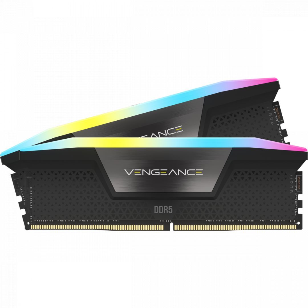 Corsair 48GB DDR5 5600MHz Kit(2x24GB) Vengeance RGB Black Corsair 48GB DDR5 5600MHz Kit(2x24GB) Vengeance RGB Black