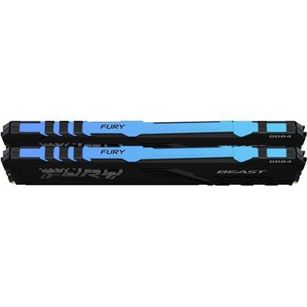 Kingston 32GB DDR5 5600MHz Kit(2x16GB) Fury Beast RGB Kingston 32GB DDR5 5600MHz Kit(2x16GB) Fury Beast RGB