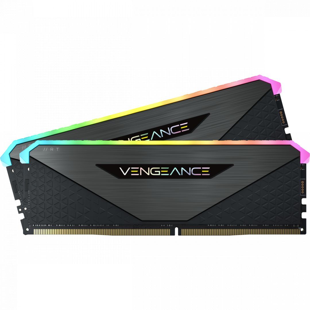 Corsair 32GB DDR4 3200MHz Kit(2x16GB) Vengeance RGB RT Black Corsair 32GB DDR4 3200MHz Kit(2x16GB) Vengeance RGB RT Black