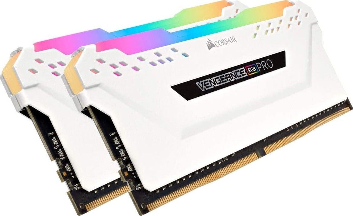 Corsair 32GB DDR4 3200MHz Kit(2x16GB) Vengeance RGB Pro White Corsair 32GB DDR4 3200MHz Kit(2x16GB) Vengeance RGB Pro White