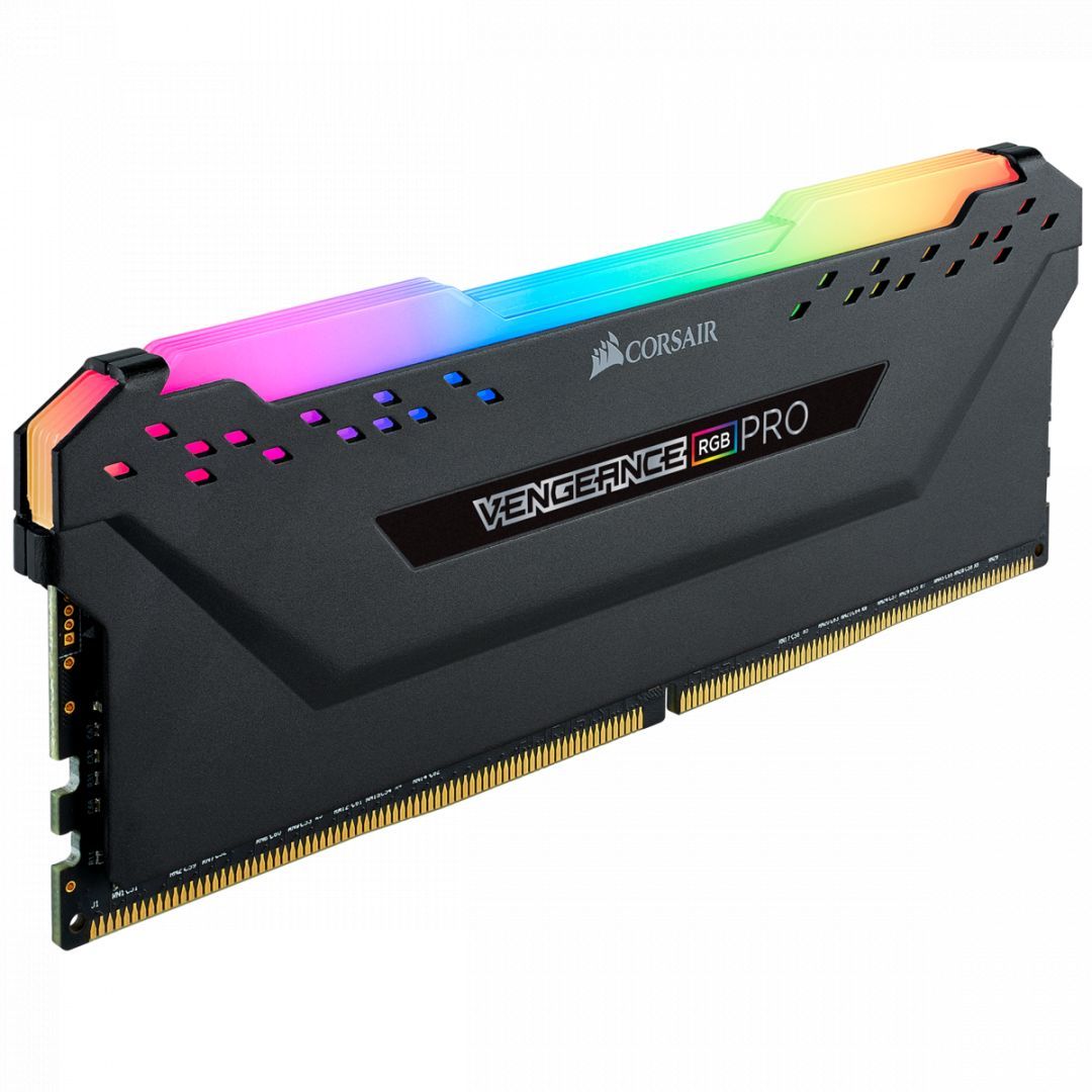 Corsair 64GB DDR4 3200MHz Kit(4x16GB) Vengeance RGB Pro Black Corsair 64GB DDR4 3200MHz Kit(4x16GB) Vengeance RGB Pro Black