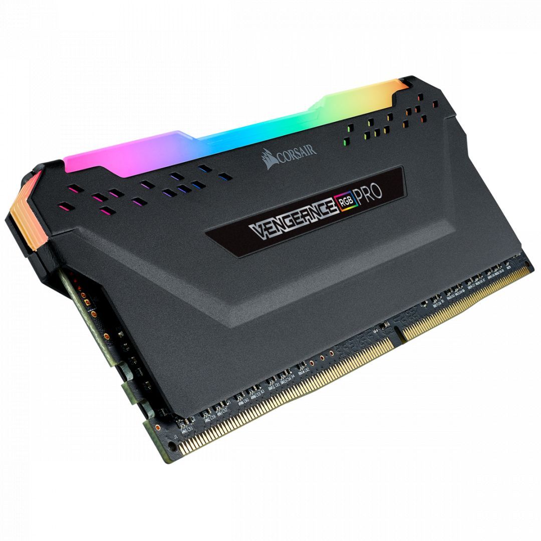 Corsair 64GB DDR4 3200MHz Kit(4x16GB) Vengeance RGB Pro Black Corsair 64GB DDR4 3200MHz Kit(4x16GB) Vengeance RGB Pro Black