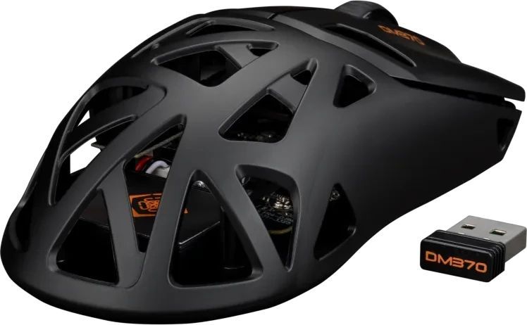 Deltaco DM370 Wireless Bluetooth Gaming Mouse Black