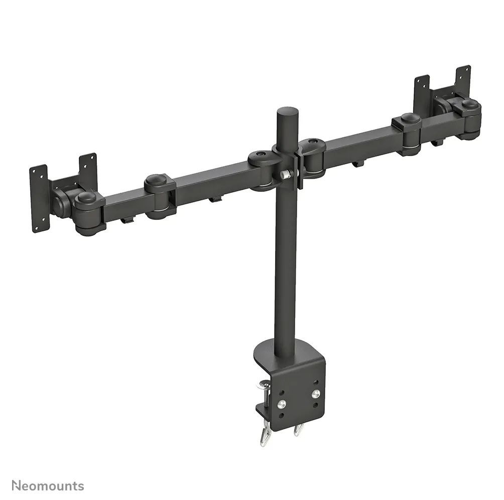Neomounts FPMA-D960D Full Motion Dual desk monitor arm 10"-27" Black