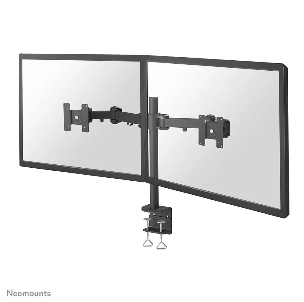 Neomounts FPMA-D960D Full Motion Dual desk monitor arm 10"-27" Black