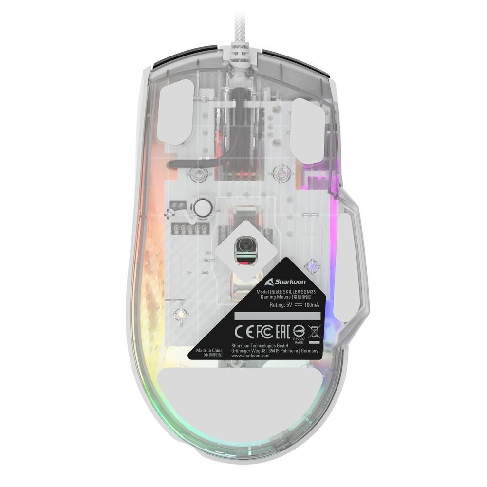 Sharkoon Skiller SGM35 RGB Gaming Mouse White Sharkoon Skiller SGM35 RGB Gaming Mouse White